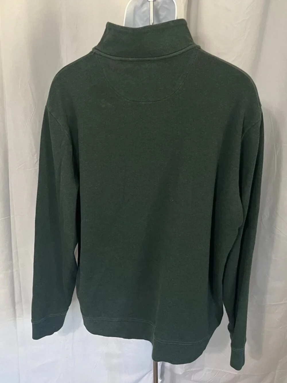 🌲 Vineyard Vines Men’s 1/4 Zip Pullover Sweater XXL Dark Green Gray EUC 🐳